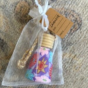 Floral Lavender Car Air Freshener
